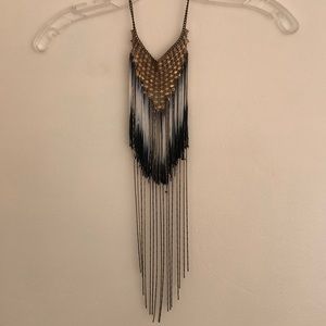 Free people long chain festival necklace